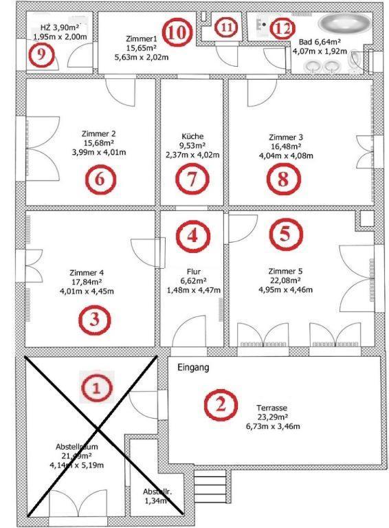 Unit Sonnenschein Apartment Schwerin  Bagian luar foto
